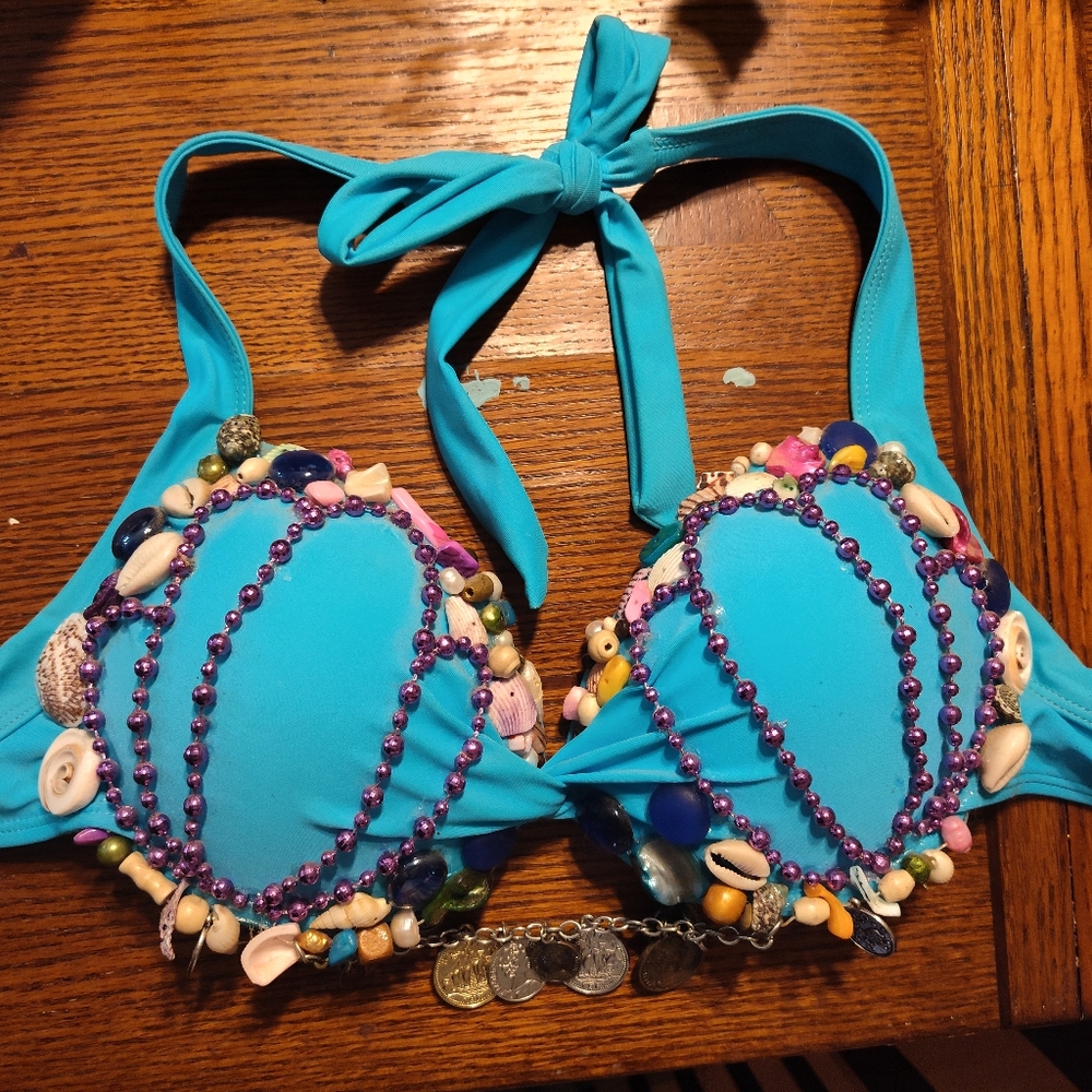 Custom Mermaid Top - Picture 2 of 4